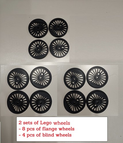 12pcs extra large black train - 12pcs,