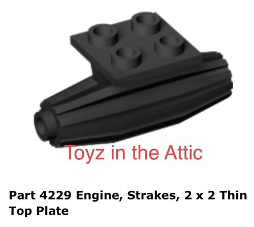 Lego 4229 black engine - 4229,